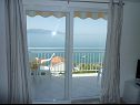 Apartmanok Kate - 20m from the beach: A1(2+2), A2(2+2) Brist - Riviera Makarska  - Apartman - A2(2+2): terasz