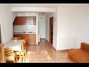 Apartmanok Sea View - cosy & comfortable: A2 Zaborke(4), A4 Somina(2+2) Brist - Riviera Makarska  - Apartman - A4 Somina(2+2): konyha ebédlővel