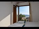 Apartmanok Jozo - 150 m from pebble beach: A1(2), A2(2), A3(2), A4(4), A5(4) Gradac - Riviera Makarska  - Apartman - A2(2): hálószoba