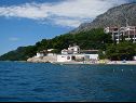 Apartmanok Bianca - very nice sea view: A1 Blanka(2+2) Igrane - Riviera Makarska  - strand