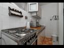 Apartmanok Vlatko - affordable & cosy: SA1(4), SA2(2+2), SA3(2+2) Krvavica - Riviera Makarska  - Apartmanstudió - SA1(4): konyha
