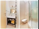 Apartmanok Gianni - modern & great location: SA1(2), A2(2+2), A3(2+2) Makarska - Riviera Makarska  - Apartman - A2(2+2): fürdőszoba toalettel
