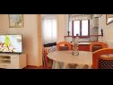 Apartmanok Mila - 2 bedrooms and free parking: A4(4), A5(5) Makarska - Riviera Makarska  - Apartman - A4(4): ebédlő