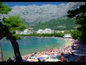 Apartmanok Sunny - quiet and relaxing A1(2+2), A2(2+1) Makarska - Riviera Makarska  - strand