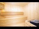 Apartmanok Luxury - heated pool, sauna and gym: A1(2), A2(2), A3(4), A4(2), A5(4), A6(2) Makarska - Riviera Makarska  - szauna