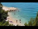 Apartmanok Marin - 20m to the beach: A1(5) Podgora - Riviera Makarska  - strand