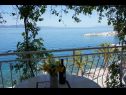 Apartmanok Sonja - by the sea: A1 Veliki (6+1), A2 Mali(2+1) Zivogosce - Riviera Makarska  - ház
