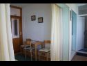 Apartmanok Sonja - by the sea: A1 Veliki (6+1), A2 Mali(2+1) Zivogosce - Riviera Makarska  - Apartman - A2 Mali(2+1): ebédlő