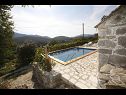Házak a pihenésre Mario - with pool: H(6+2) Gata - Riviera Omis  - Horvátország  - ház
