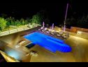 Házak a pihenésre Jurica-with heated pool: H(8) Nova Sela - Riviera Omis  - Horvátország  - medence (ház és környéke)