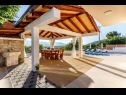 Házak a pihenésre Jurica-with heated pool: H(8) Nova Sela - Riviera Omis  - Horvátország  - fedett terasz (ház és környéke)