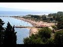 Apartmanok Ozren - amazing sea view: A1(7+1), A2(4+1) Omis - Riviera Omis  - kilátás (ház és környéke)