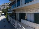 Apartmanok Iva - with beautiful view: A1(4+1) Omis - Riviera Omis  - Apartman - A1(4+1): terasz