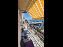 Apartmanok Aurel - sea view: A1(4+1) Omis - Riviera Omis  - a balkon kilátása