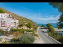 Apartmanok Franka - beautiful sea view & parking: A1(3), A2(2+2), A3(2+2), A4(3+1) Stanici - Riviera Omis  - ház