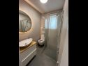 Apartmanok Jozefina - free WiFi: SA1(2), SA2(2) Novalja - Pag sziget  - Apartmanstudió - SA2(2): fürdőszoba toalettel