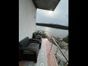 Apartmanok Ivi - 50 m from sea: A1(4), A2(2+1) Kampor - Rab sziget  - Apartman - A2(2+1): balkon