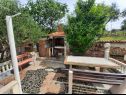 Apartmanok Robi- swimming pool and beautiful garden A1-žuti(5), A2-crveni(5), A3(3+1) Kampor - Rab sziget  - komin