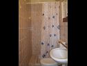 Apartmanok és szobák Mila - yard: A1(4+1), R1(2+1), R2(2) Supetarska Draga - Rab sziget  - Szoba - R2(2): fürdőszoba toalettel