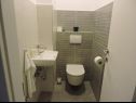 Apartmanok Mario - 150m from sea: A1(2), A2(4), A3 deluxe(4), R(2) Supetarska Draga - Rab sziget  - Apartman - A3 deluxe(4): toalett