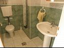 Apartmanok Taša - 5 m from sea: SA1(2), SA2(2), SA3(2), SA4(2), A5(2+2) Lukovo Sugarje - Riviera Senj  - Apartmanstudió - SA4(2): fürdőszoba toalettel