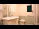 Apartmanok Per - comfortable  family apartments A1(2+2), A2(4+1), A3(2+2) Grebastica - Riviera  Sibenik  - Apartman - A2(4+1): fürdőszoba toalettel