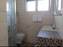 Apartmanok Mateo - 60m from sea: A1(4), A2(4) Primosten - Riviera  Sibenik  - Apartman - A2(4): fürdőszoba toalettel