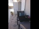 Apartmanok Gorde - air conditioning: Sunce (2) Primosten - Riviera  Sibenik  - Apartman - Sunce (2): balkon