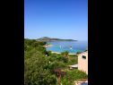 Apartmanok Delfin - sea view: A3(2+2), A4(2+2) Sepurine (Prvic sziget) - Riviera  Sibenik  - kilátás