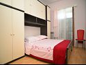 Apartmanok Mila - family friendly & comfortable: A1 (6+1) Vodice - Riviera  Sibenik  - Apartman - A1 (6+1): hálószoba