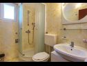 Apartmanok Lasan - 150 m from sea: A1(4), A2(4) Vodice - Riviera  Sibenik  - Apartman - A1(4): fürdőszoba toalettel