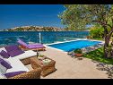 Házak a pihenésre Lucmar - swimming pool and sea view H(8+2) Zatoglav - Riviera  Sibenik  - Horvátország  - ház