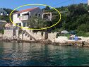 Apartmanok Nikola - in front of the sea: A1(4) Öböl Donja Krusica (Donje selo) - Solta sziget  - Horvátország  - ház