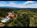 Házak a pihenésre Brapa - open swimming pool: H(4) Hrvace - Riviera Split  - Horvátország  - ház
