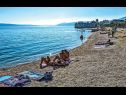 Apartmanok Gorda - 50m from the sea: A1(2+2) Kastel Gomilica - Riviera Split  - strand