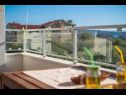 Apartmanok Ines - cosy with free parking: A1(4) Kastel Stari - Riviera Split  - a balkon kilátása