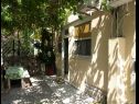 Apartmanok Edvard - garden terrace : SA1- zeleni (2), SA2- plavi (2) Split - Riviera Split  - Apartmanstudió - SA2- plavi (2): kerti terasz