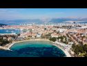 Apartmanok Sani - modern: A1(3) Split - Riviera Split  - vegtáció (ház és környéke)