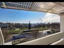Apartmanok Danica - panoramic view : A1(2+2) Split - Riviera Split  - Apartman - A1(2+2): a terasz kilátása