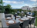 Apartmanok Lux - with private pool: A1(4+2) Split - Riviera Split  - a terasz kilátása