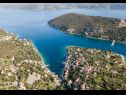Apartmanok Ivica - 100m from the sea A1(2+2), A2(2+2), A3(2+2), A4(2+2), A5(3+2) Drvenik Veli (Drvenik Veli sziget) - Riviera Trogir  - vegtáció (ház és környéke)