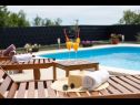 Házak a pihenésre Pax - with pool: H(4+2) Marina - Riviera Trogir  - Horvátország  - medence