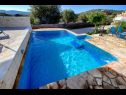 Házak a pihenésre Stone&Olive - with pool: H(5+1) Marina - Riviera Trogir  - Horvátország  - medence