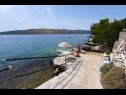 Apartmanok Kira - 20 M from the beach : A1(4+1) Seget Vranjica - Riviera Trogir  - strand
