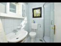 Apartmanok Kata - 100m from sea: A1(4+1) Seget Vranjica - Riviera Trogir  - Apartman - A1(4+1): fürdőszoba toalettel