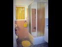 Apartmanok Jak - 10m from the sea: A(4+2) Sevid - Riviera Trogir  - Apartman - A(4+2): fürdőszoba toalettel