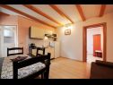 Apartmanok és szobák Jare - in old town R1 zelena(2), A2 gornji (2+2) Trogir - Riviera Trogir  - Apartman - A2 gornji (2+2): ebédlő