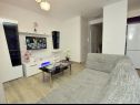 Apartmanok MeMi - great location, modern & parking: A1 Marin(4) Trogir - Riviera Trogir  - Apartman - A1 Marin(4): nappali