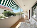 Apartmanok Kaza - 50m from the beach with parking: A1(2), A2(2), A3(6) Trogir - Riviera Trogir  - Apartman - A1(2): balkon