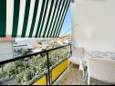 Apartmanok Kaza - 50m from the beach with parking: A1(2), A2(2), A3(6) Trogir - Riviera Trogir  - Apartman - A3(6): balkon